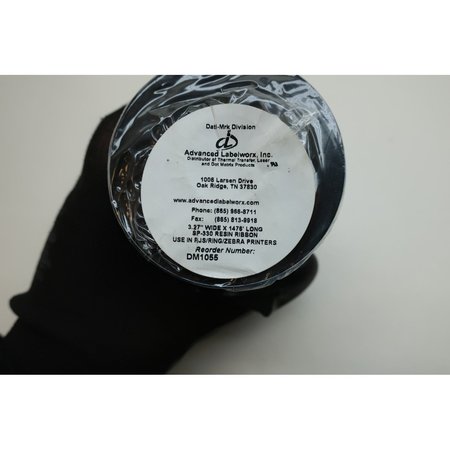 Advanced Labelworx Dm1055 3.27In X1476Ft Resin Ribbon Ink Ribbon SP-330